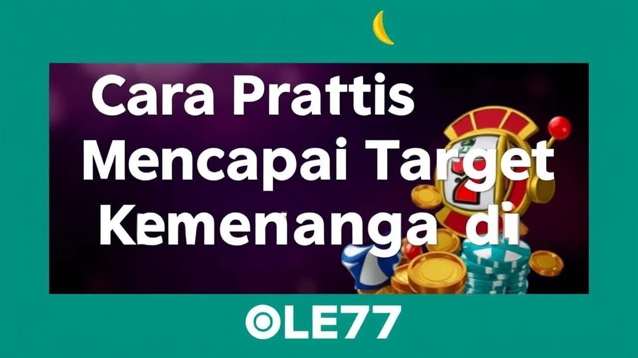 Cara Praktis Mencapai Target Kemenangan di OLE777