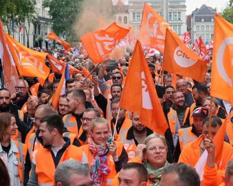 France-Wide Protest Demonstrations Witnesses Hundreds of Thousands Protesting In France